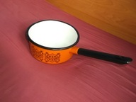 RONDEL PRL - Garnek PRL 2 litry - RONDEL EMALIOWANY made in poland