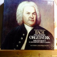 Bach Das Gesamte Orgelwerk / Walter Kraft VOX FSM 18 lp