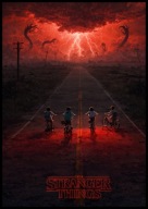 A2 PLAKAT FILM PLAKAT SERIAL STRANGER THINGS (2016-2025)