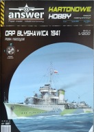 Answer 1/2025 niszczyciel ORP BŁYSKAWICA 1941
