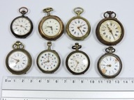 Zegarek Kieszokowy Stare Unikatowe Duze Zegarki Kieszonkowe Zestaw 4