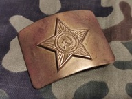 Radziecka Klamra Do Pasa Głównego Mosiężna