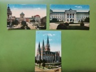 STARE POCZTÓWKI LWÓW 3 SZT.