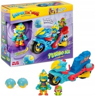 SUPER THINGS ZINGS SUPERTHINGS POJAZD TURBO ICE + KAZOOM KID FIGURKI CONE