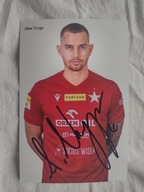 Zdjęcie 10x15 autograf Wisła Kraków sezon 2024/2025 Alan Uryga