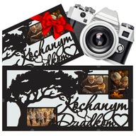 PREZENT NA DZIEŃ BABCI I DZIADKA GIGA RAMKA 30X60cm XXL NA ZDJĘCIA 3D EFEKT