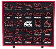 KALENDARZ F1 2026, MOTO-KALENDARZ 3D, Kalendarz dla fanów F1, TORY, DATY