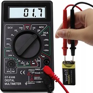 Multimetr cyfrowy DT-830B – pomiar napięcia, rezystancji, diod AC/DC tester