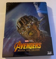 BLURAY 3D/2D Avengers Wojna bez granic FOLIA steelbook RAR!!!!