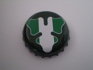 kapsel Carlsberg - MŚ piłka , flaga - Nigeria