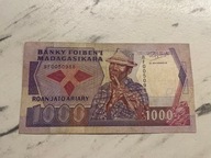 Madagaskar - 1000 franków