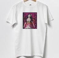 Męska koszulka anime Nezuko Kamado Demon Slayer M