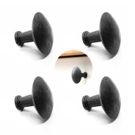 IKEA HEDRA GAŁKA MEBLOWA SZARA MATOWA HEMNES BRIMNES PAX METOD 4SZT.