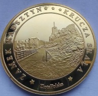 Moneta kolekcjonerska Zamek Rabsztyn szlak orlich gniazd krucza skała