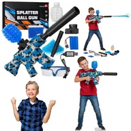 ZESTAW PISTOLET NA KULKI ZELOWE KARABIN KARABINEK MASZYNOWY AUTOMATYCZNY XL