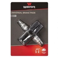 Klocki hamulcowe rowerowe gumowe Walfort Universal do roweru v-brake 80 mm