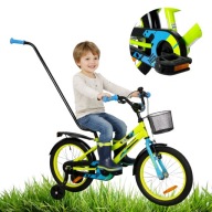 ROWER DZIECIĘCY ROWEREK DLA DZIECKA 16 CALI DLA CHŁOPCA DZIEWCZYNKI KOSZYK