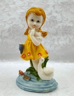 Zakłopotana dziewczynka świetna figurka 13cm SYGNOWANA