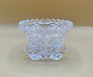 PTAKI kryształowy pojemnik, CIEKAWY inny ŚLICZNY