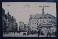POZNAŃ / Posen Alter Markt / Sklepy 1909r.