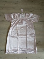 Śliczna markowa bielizna koszula satynowa pudrowa Marlon Uk 20/22 EUR48/50