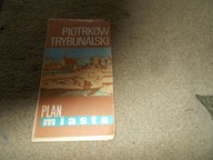 Piotrków Trybunalski stary plan miasta autobusy