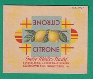 SOSNOWIEC, opakowanie, cukierek, okres okupacji, 7 x 7 cm /ziel./