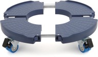 Podstawka na rośliny z kółkami, wytrzymały, pojemność 200 kg