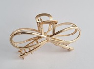 DUŻA POZŁACANA KLAMRA DO WŁOSÓW