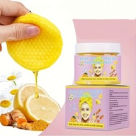 Kurkuma Kwas Kojowy Złuszczające Płatki Oczyszczające Rozjaśniają Ciemność