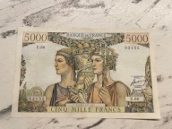 Francja - 5000 franków - 1951 - rzadki