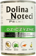 DOLINA NOTECI Premium karma mokra dla dorosłych psów dziczyzna 400 g