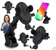 UCHWYT NA TELEFON DO SAMOCHODU MOCNY WYTRZYMAŁY NA SZYBĘ, KOKPIT I KRATKĘ!