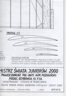 Modelarz 5/2001 szybowiec F1-A CD-13 wkładka