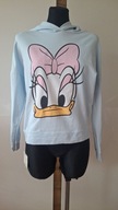 BLUZA SPORTOWA BAWEŁNA BŁĘKITNA MYSZKA MIKI KAPTUR MODNA RETRO ŚWIĘTA ZIMA