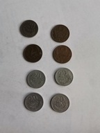 Zestaw 8 starych monet 20 groszy i 2 Złote lata 1972-1986 ( nr 8) WOŚP