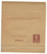 Argentyna 1917 Opaska gazetowa ** 1/2 centavos niepodległość generał San Ma