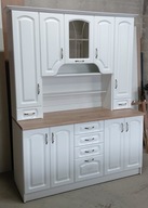 MEBLE KUCHENNE Kredens (portal biały) 160 m długi