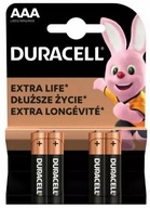 4x Bateria alkaliczna AAA (LR3) 1.5 V Duracell
