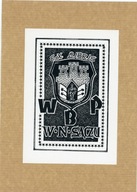 JAN HASSO- AGOPSOWICZ EX LIBRIS WBP NOWY SĄCZ