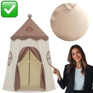 TIPI NAMIOT DLA DZIECI DUŻY OGRODOWY LUB DO POKOJU RÓŻOWY PAŁAC | MODEBELLE