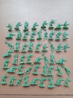 Zestaw żołnierzyków 52 x sztuk figurki 1:72 PRL