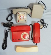 STARY KOLEKCJONERSKI TELEFON RWT TULIPAN, NARCYZ 270, ELEKTRIM Z CENTRALKĄ