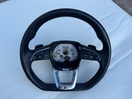 AUDI Q5 SQ5 80A KIEROWNICA ŚCIĘTA S-LINE ŁOPATKI ORYG 80A419091AF