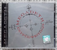 Megadeth Cryptic Writings CD 1997 UK