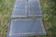 ZESTAW 3 MAŁE DYWANIKI 110 X58