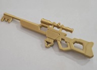 Replika Keyper z Roblox Rivals – idealna dla fana gry! 41cm! ZŁOTO!