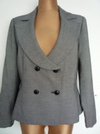 MODNY zakiet MINI PEPITKO szary 38 40