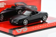 ALFA ROMEO Spider Fulda Black matt 2003 1/43 MINICHAMPS 436120332