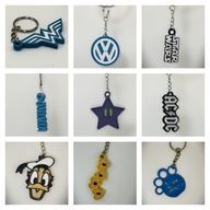 Brelok do kluczy druk 3D – różne wzory i kolory, handmade